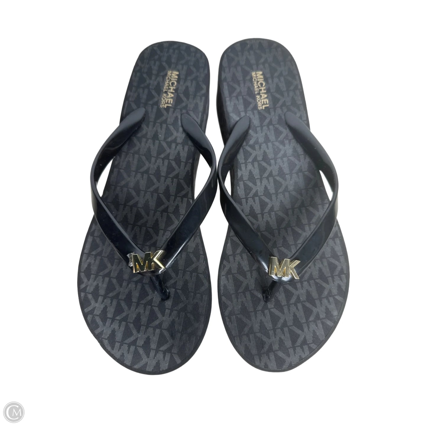 Sandals Heels Platform By Michael By Michael Kors In Black, Size: 8