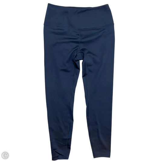 Athletic Leggings By Spyder In Navy, Size: M