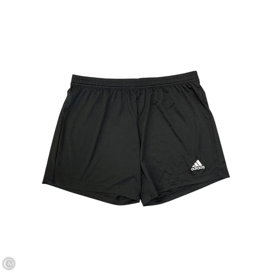 Athletic Shorts By Adidas In Black, Size: M