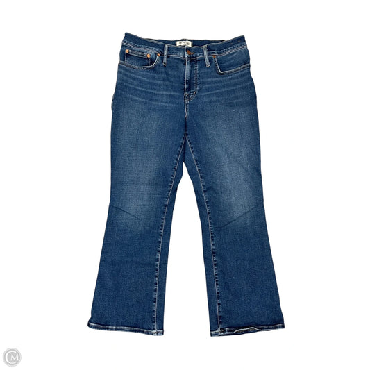 Jeans Boot Cut By Madewell In Blue Denim, Size: 12