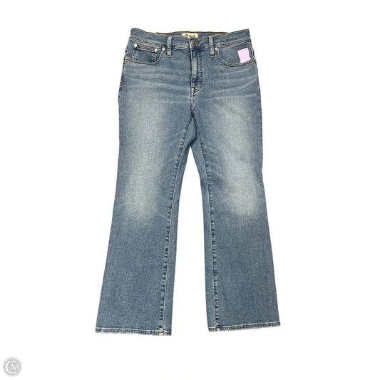 Jeans Boot Cut By Madewell In Blue Denim, Size: 10