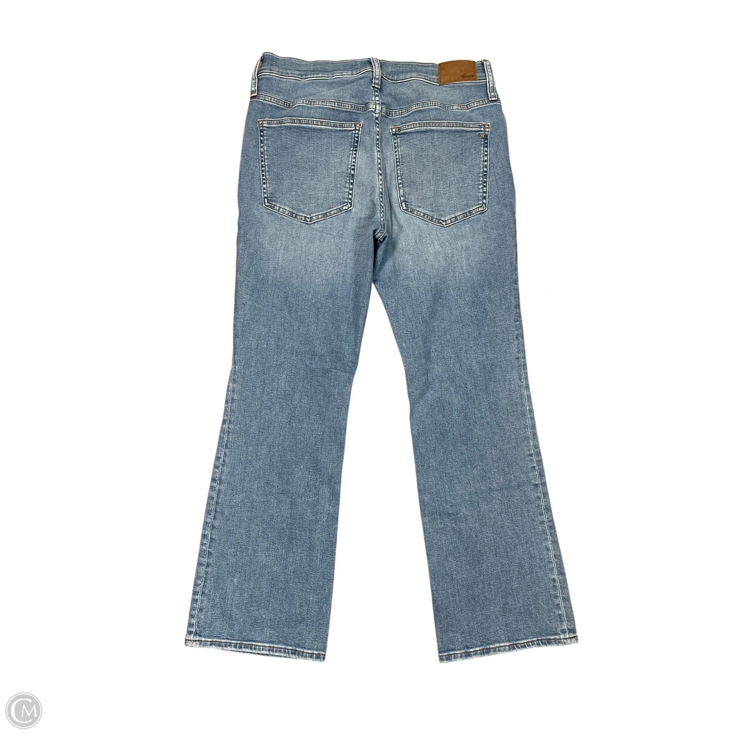 Jeans Boot Cut By Madewell In Blue Denim, Size: 10