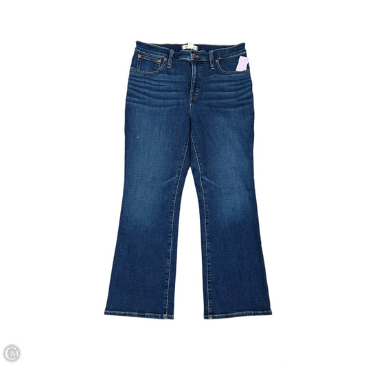 Jeans Boot Cut By Madewell In Blue Denim, Size: 10