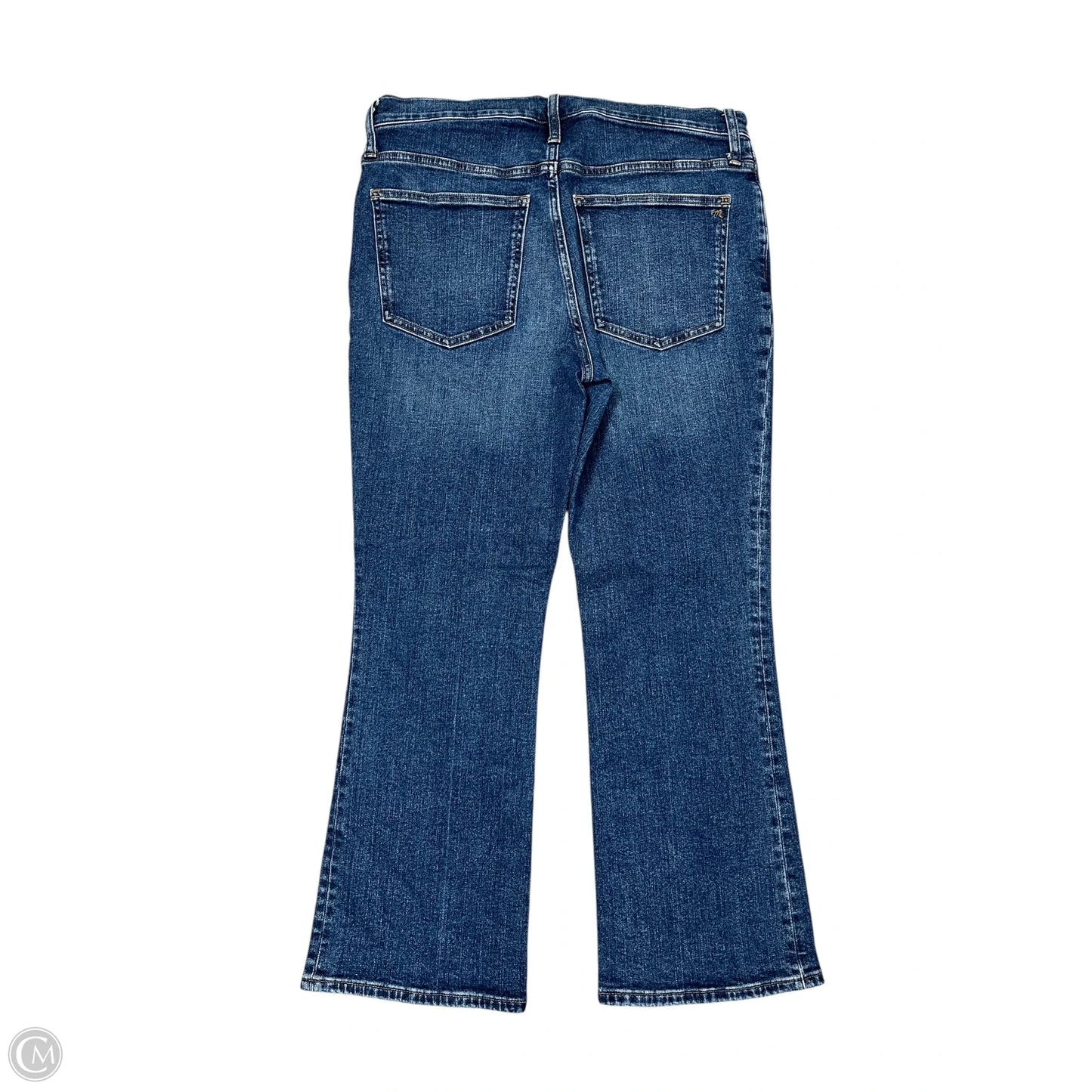 Jeans Boot Cut By Madewell In Blue Denim, Size: 10