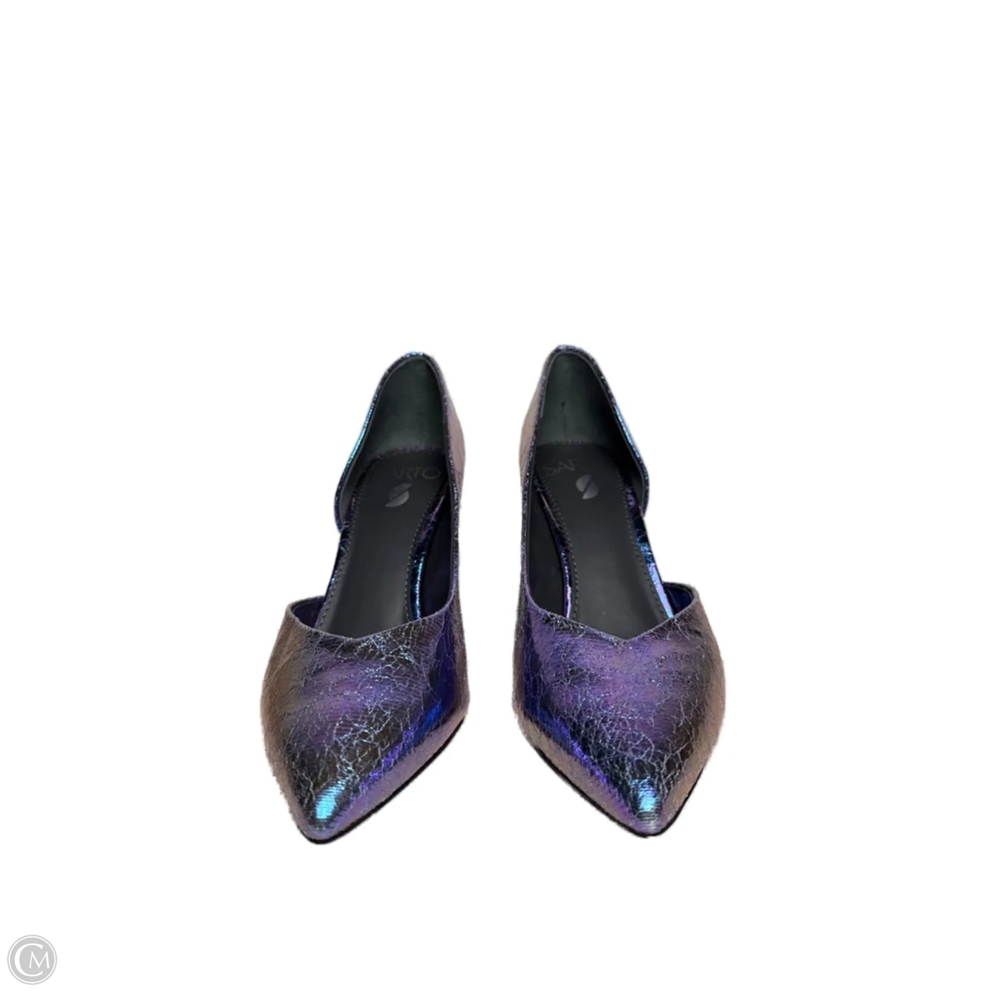 Shoes Heels Stiletto By SARTO In Blue & Purple, Size: 6