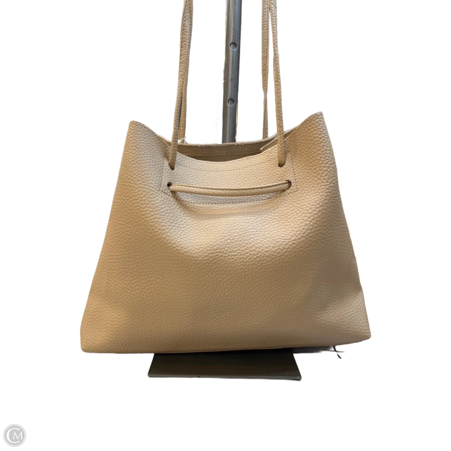 Handbag Leather By Cmb, Size: Medium