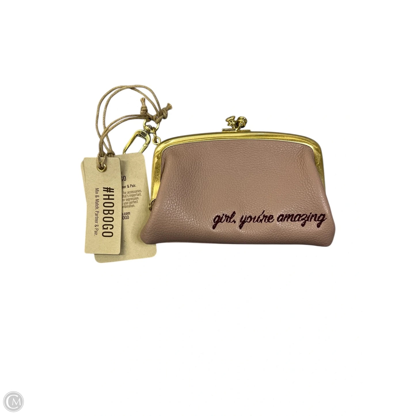 Coin Purse Leather By Hobo Intl, Size: Small