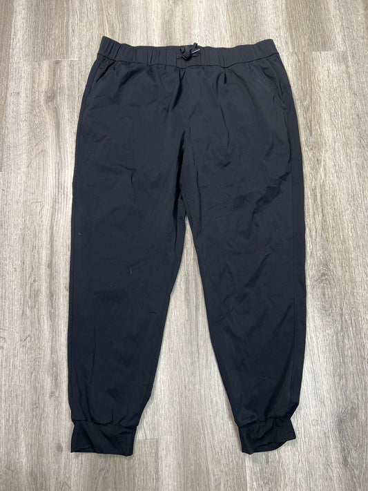 Athletic Pants By Clothes Mentor In Black, Size: Xxl