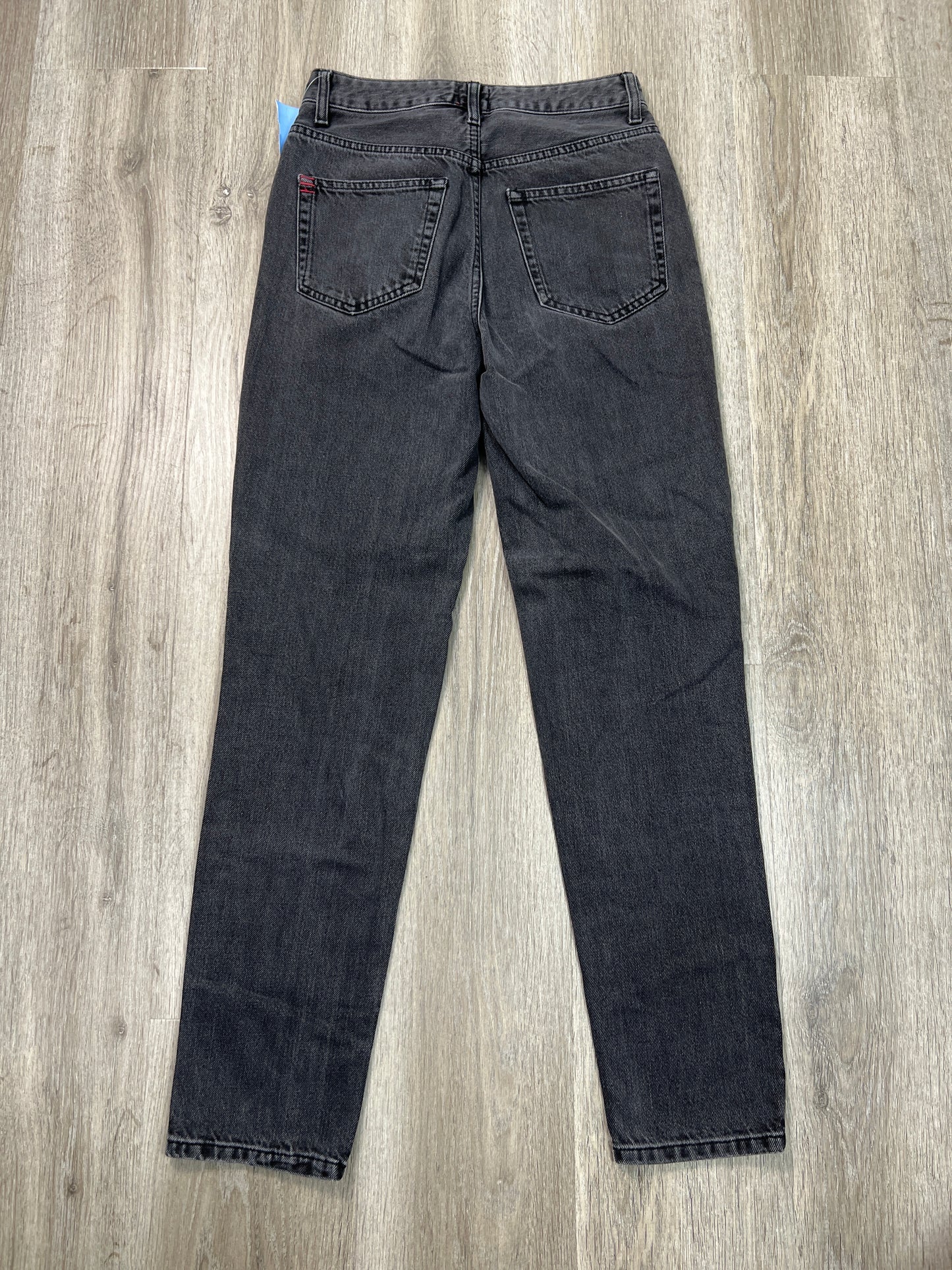 Jeans Straight By Bdg In Black Denim, Size: 2