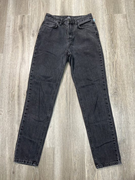 Jeans Straight By Bdg In Black Denim, Size: 2