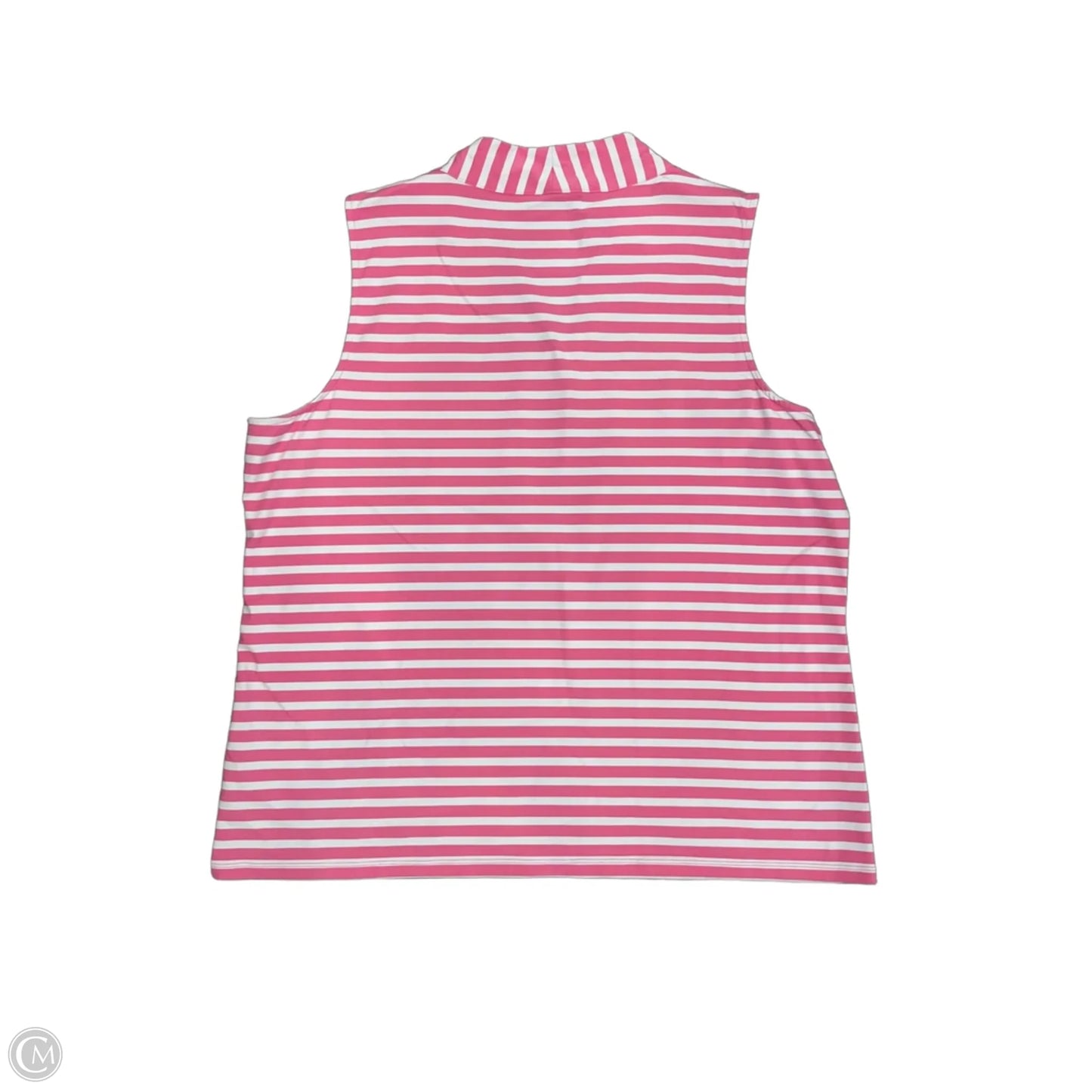 Top Sleeveless By Talbots In Pink, Size: 2x