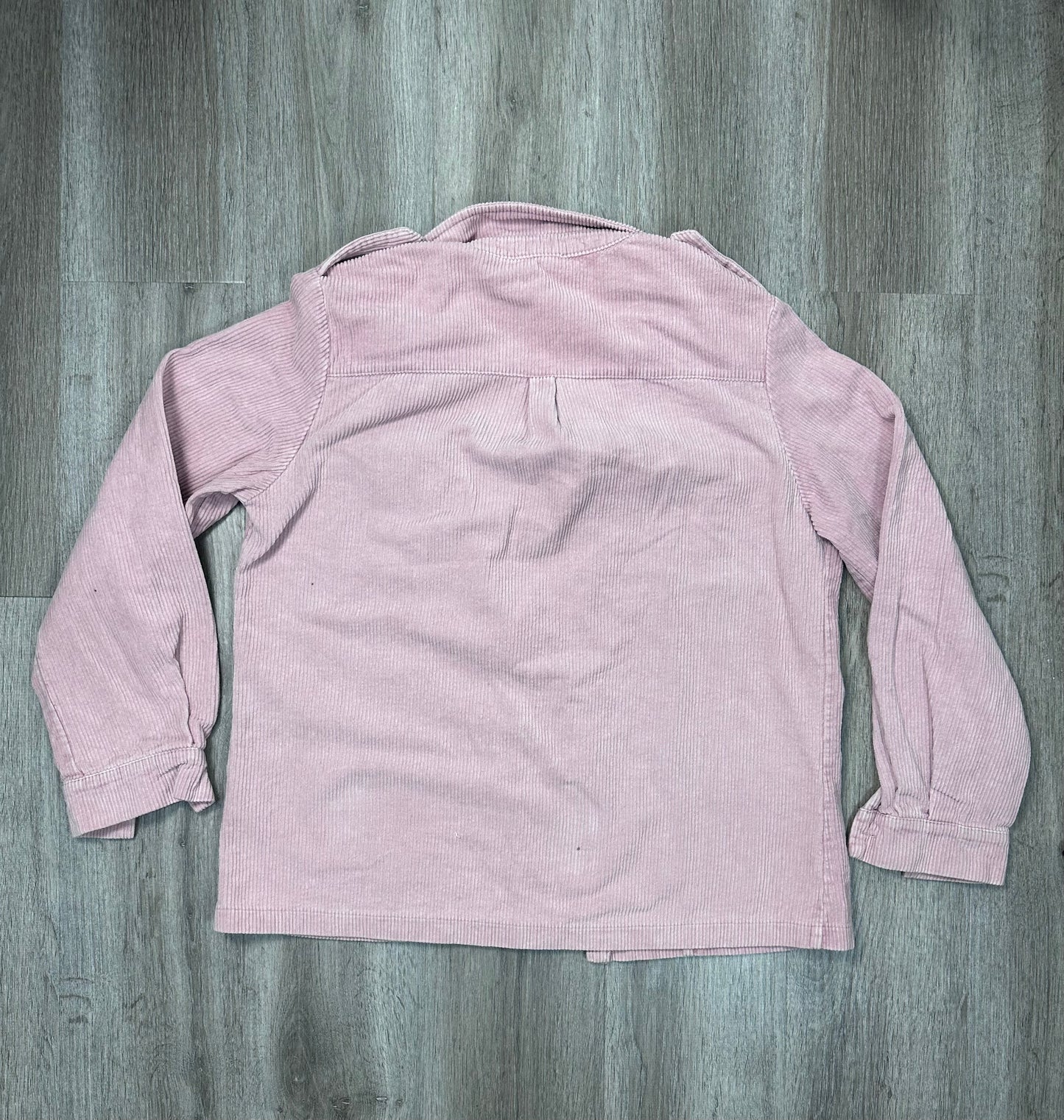 Jacket Shirt By Bibi In Pink, Size: L