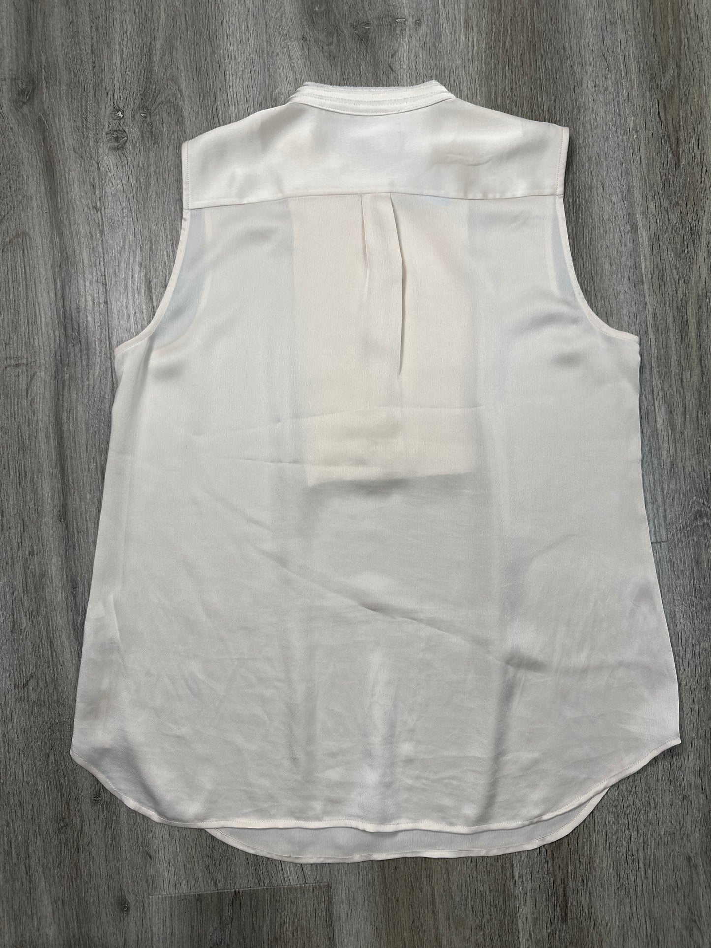 Top Sleeveless By Banana Republic In Beige, Size: L