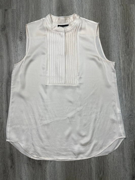 Top Sleeveless By Banana Republic In Beige, Size: L