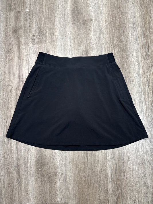 Athletic Skort By Athleta In Black, Size: M