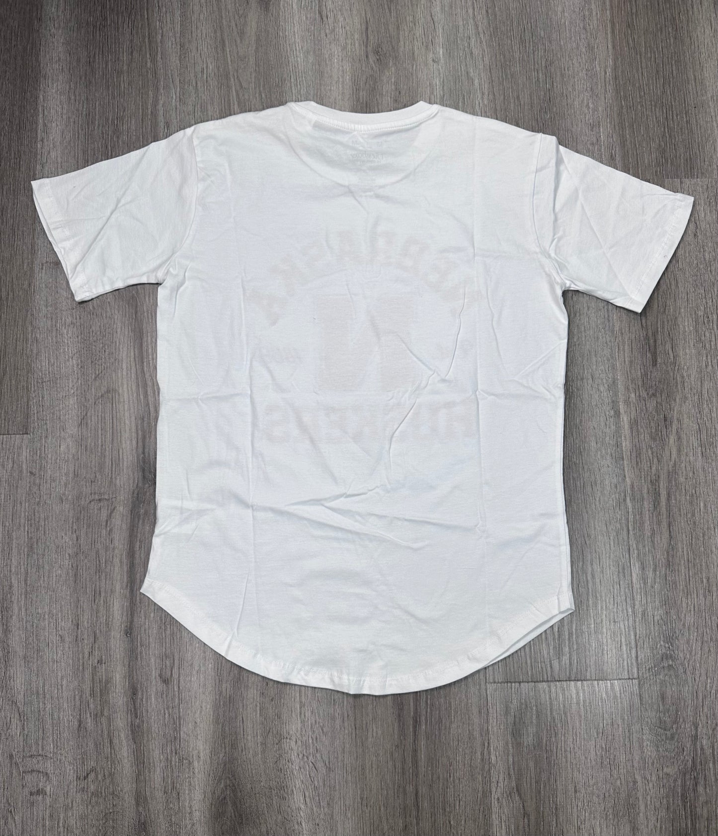 Top Short Sleeve By Pressbox  by Royce Apparel In White, Size: M