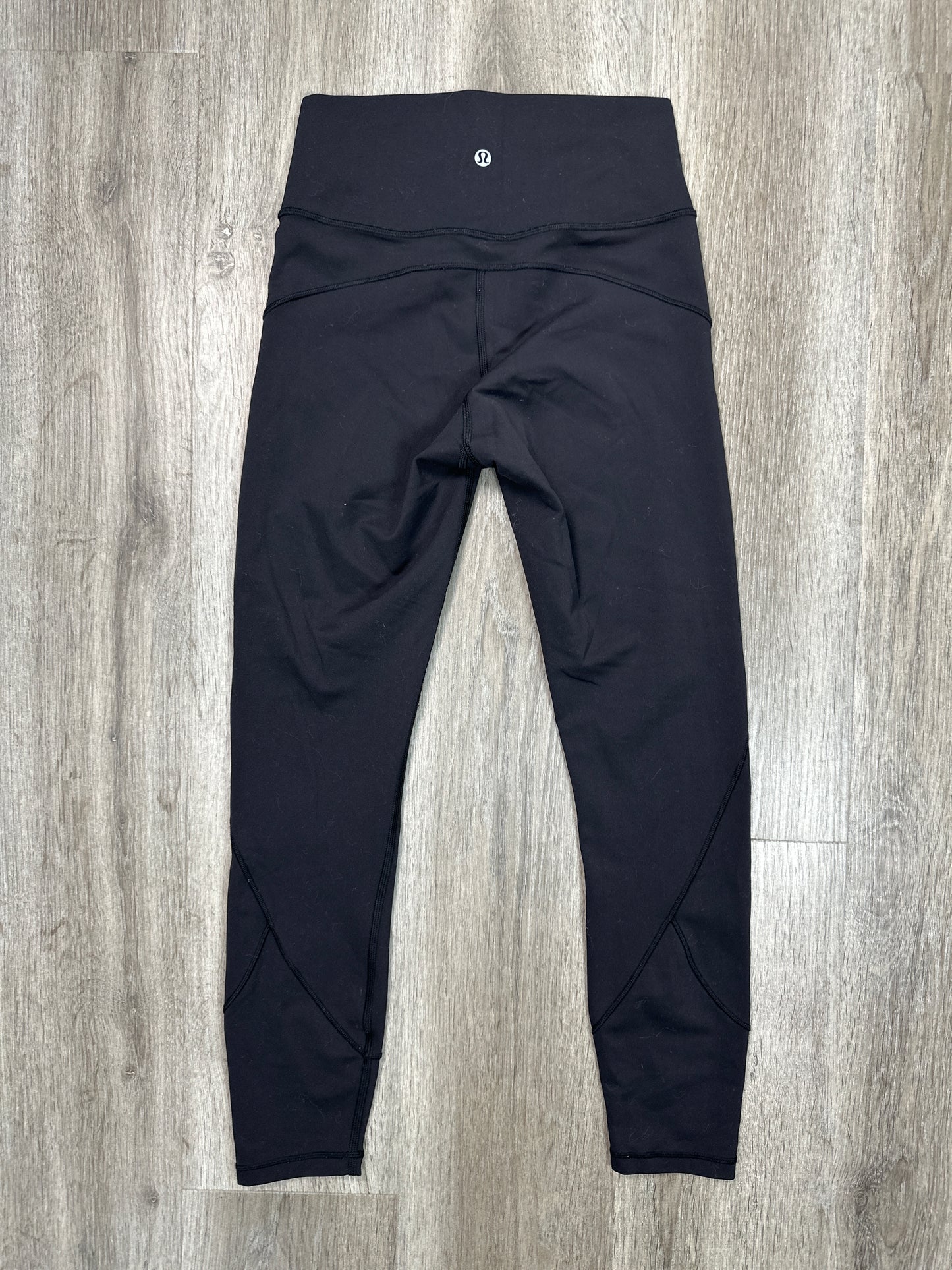 Athletic Leggings By Lululemon In Black, Size: S