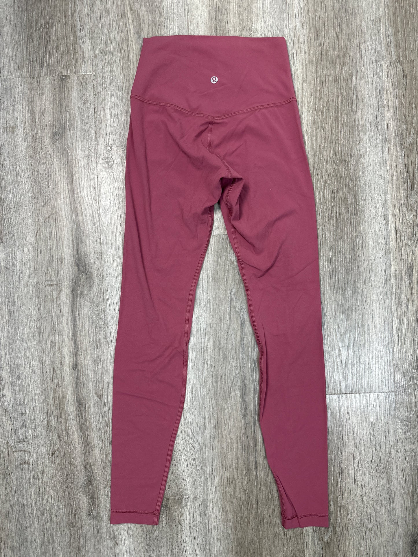 Athletic Leggings By Lululemon In Pink, Size: S