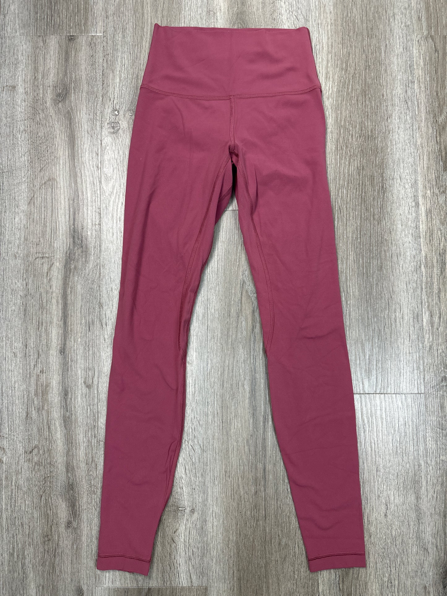 Athletic Leggings By Lululemon In Pink, Size: S