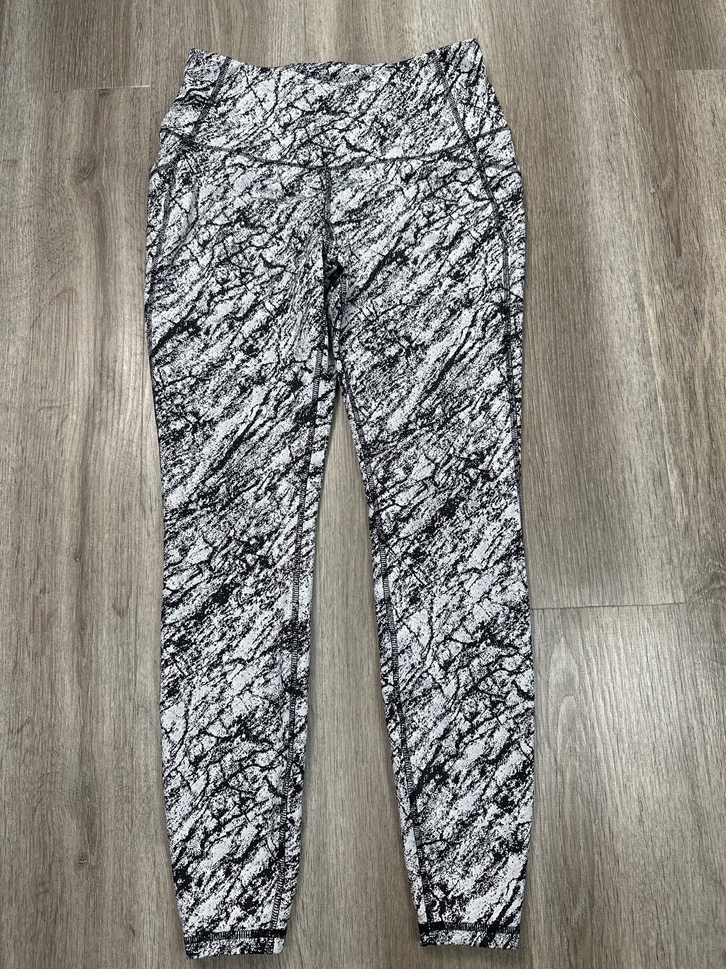 Athletic Leggings By All In Motion In Black & White, Size: S