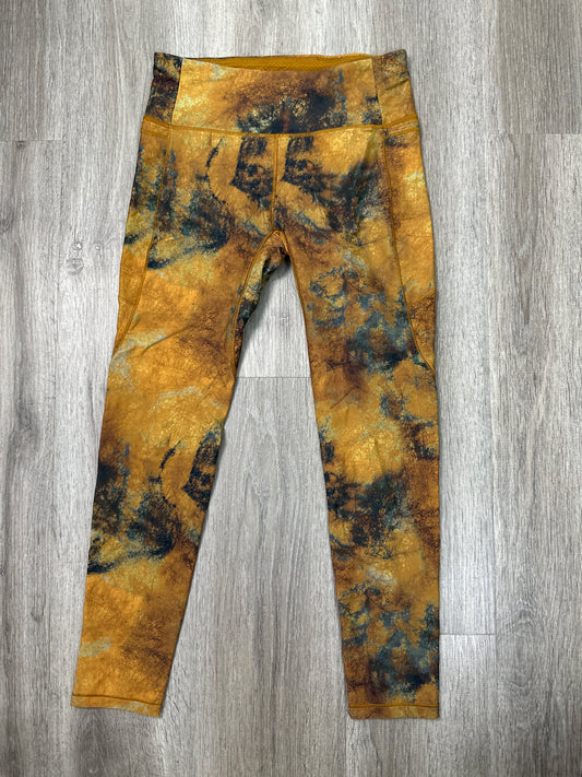 Athletic Leggings By Calia In Tie Dye Print, Size: S