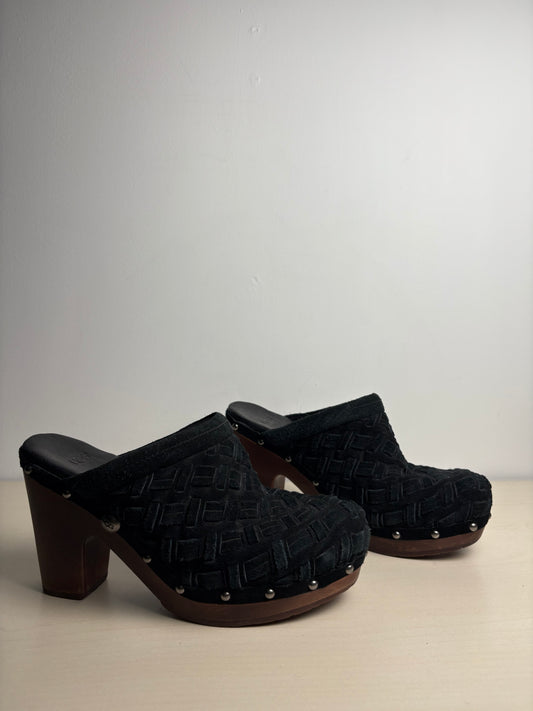 Shoes Heels Block By Ugg In Black, Size: 9