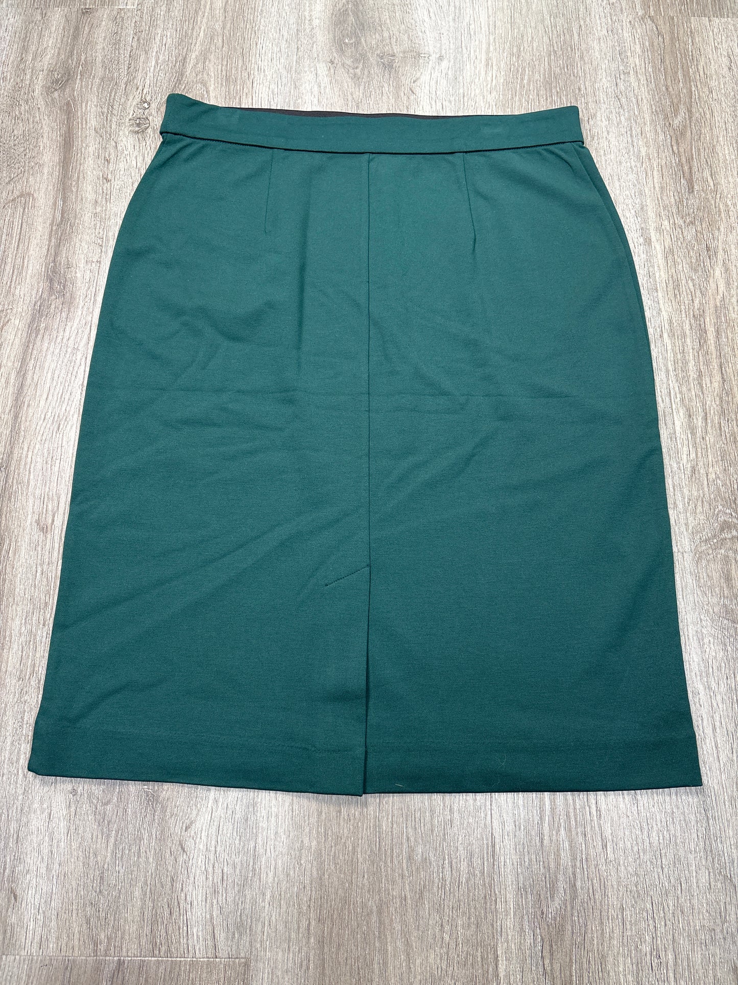 Skirt Mini & Short By Ann Taylor In Green, Size: L