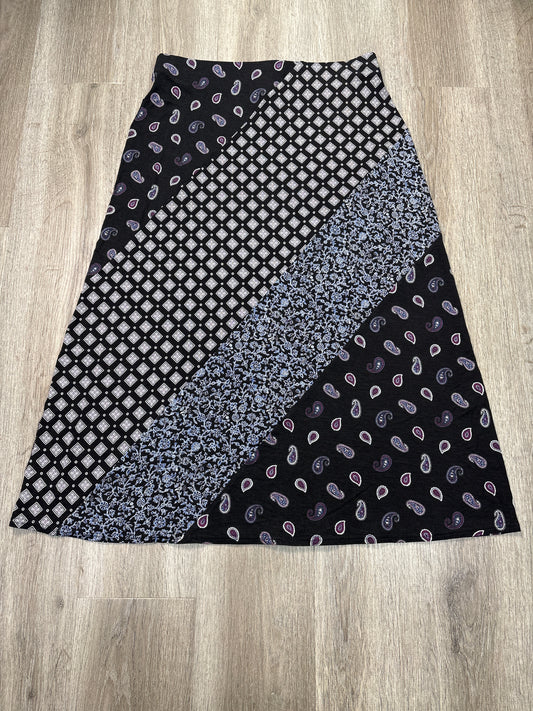 Skirt Maxi By J. Jill In Black, Size: M