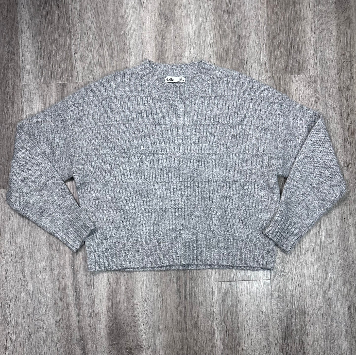 Sweater By Elodie In Grey, Size: Xl