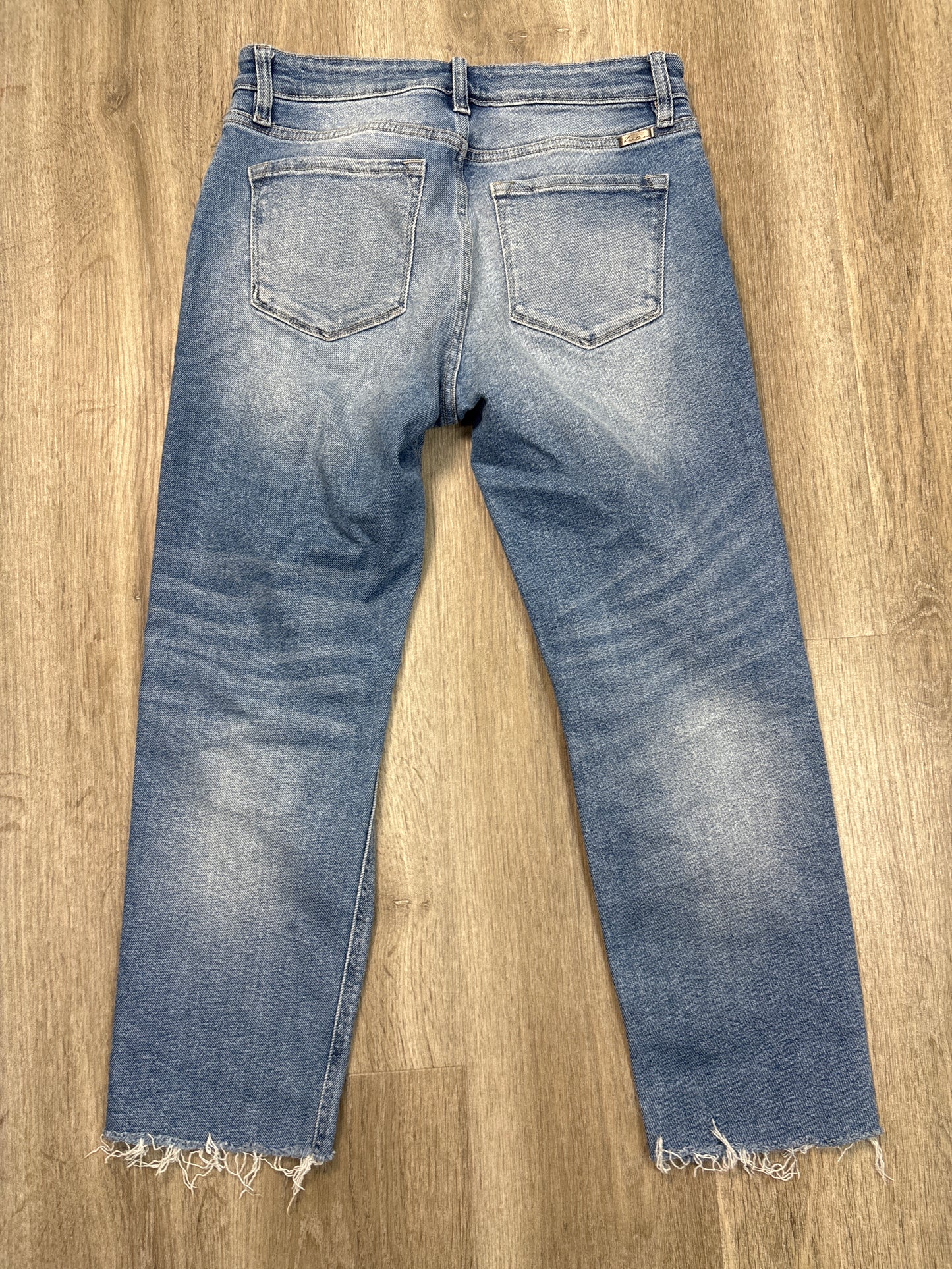 Jeans Boyfriend By Kancan In Blue, Size: 4