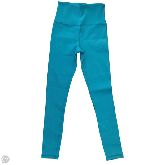 Athletic Leggings By Athleta In Blue, Size: Xs