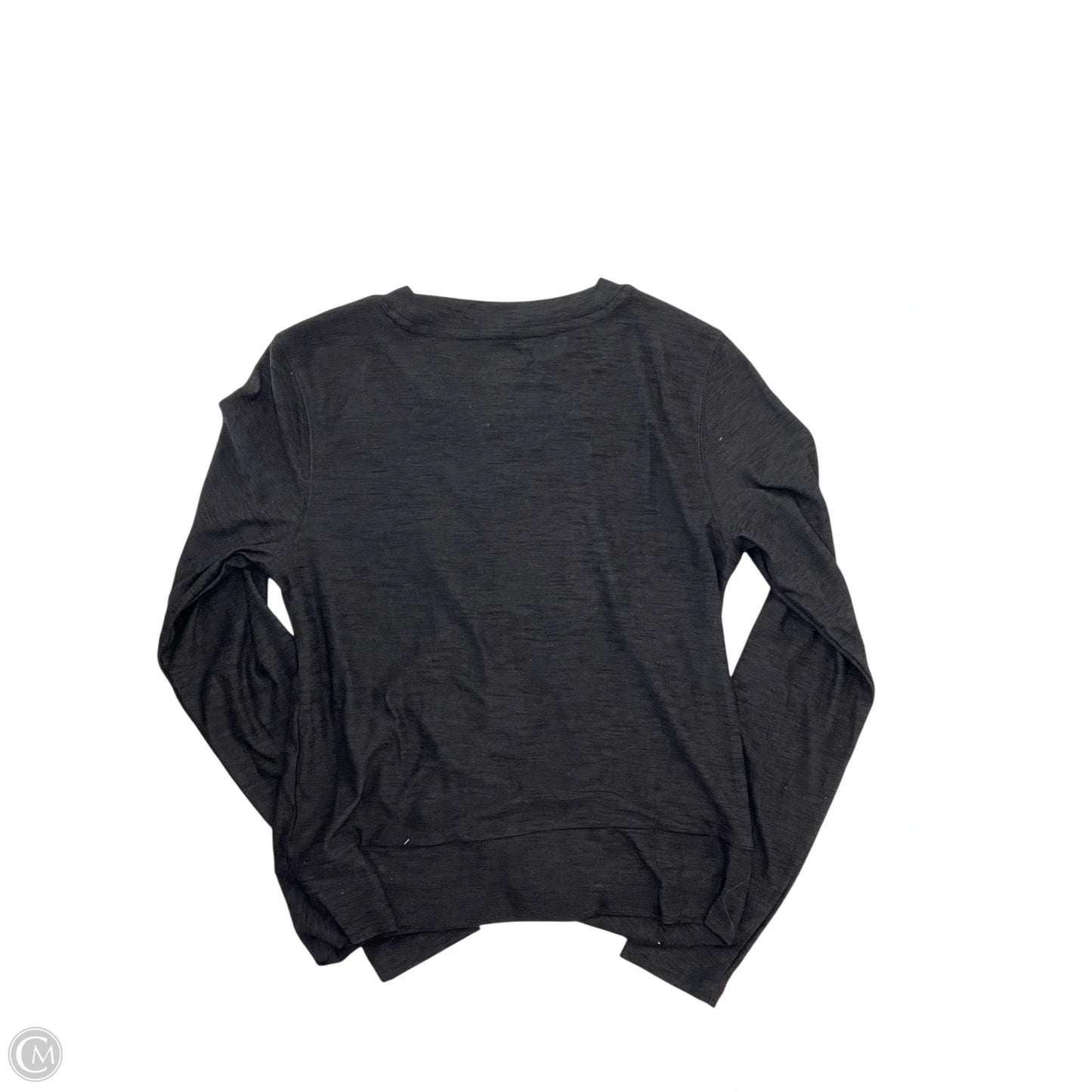 Athletic Top Long Sleeve Collar By Old Navy In Grey, Size: M