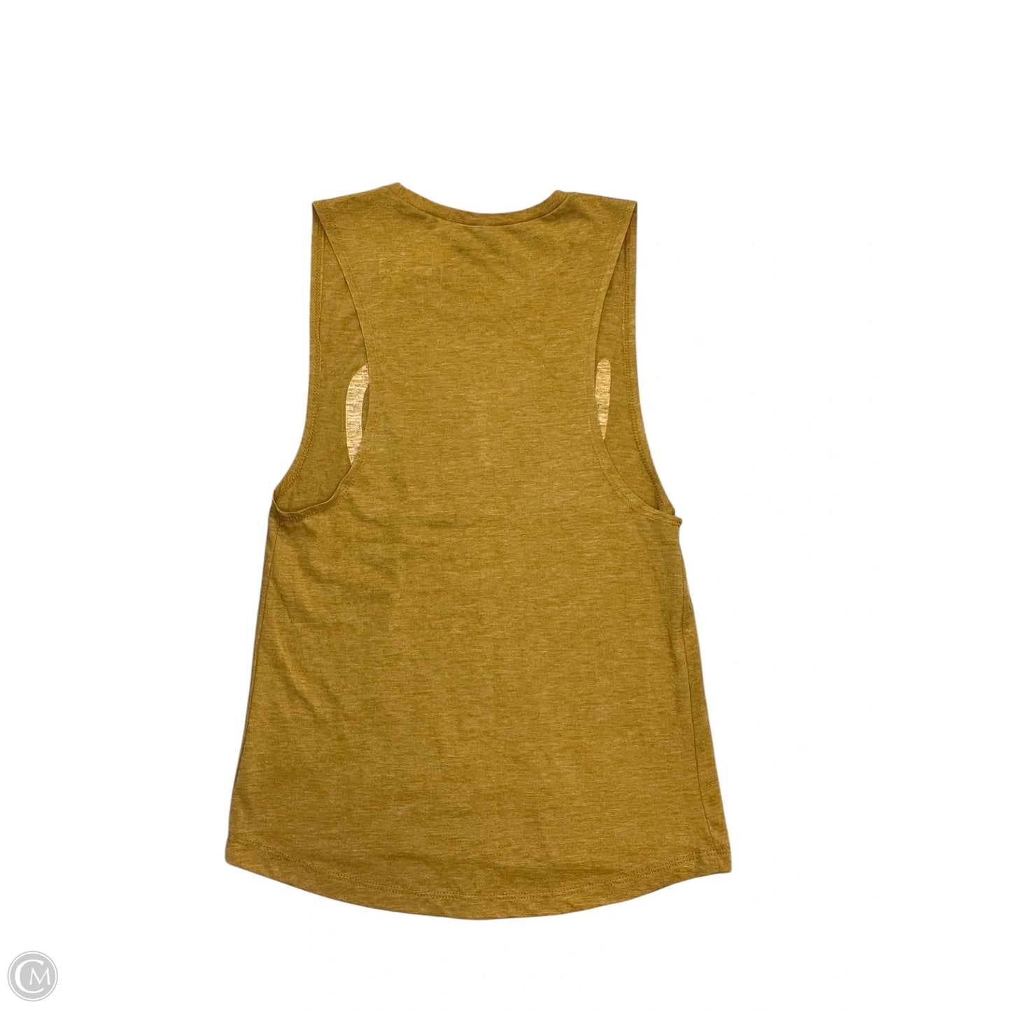 Tank Top By Clothes Mentor In Yellow, Size: S