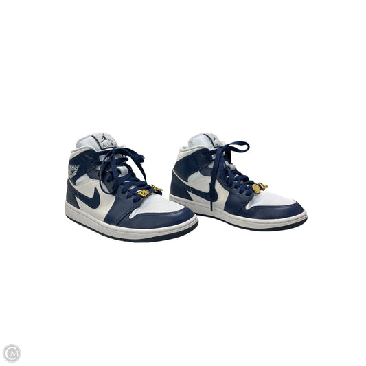 Shoes Sneakers By Nike In Blue, Size: 8.5