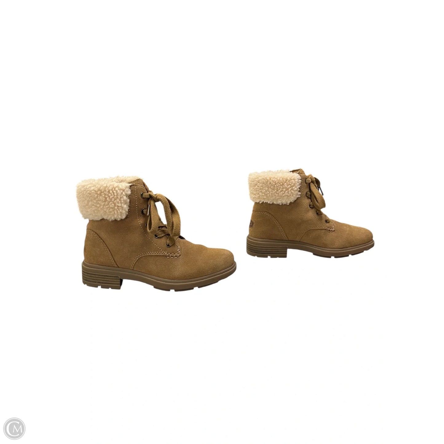 Boots Designer By Ugg In Tan, Size: 6