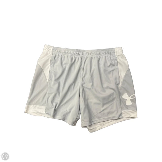 Athletic Shorts By Under Armour In Grey, Size: Xl