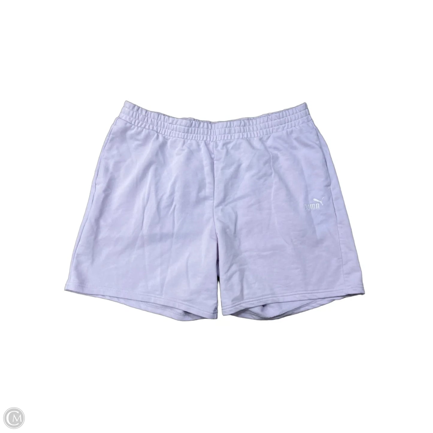 Athletic Shorts By Puma In Purple, Size: 3x
