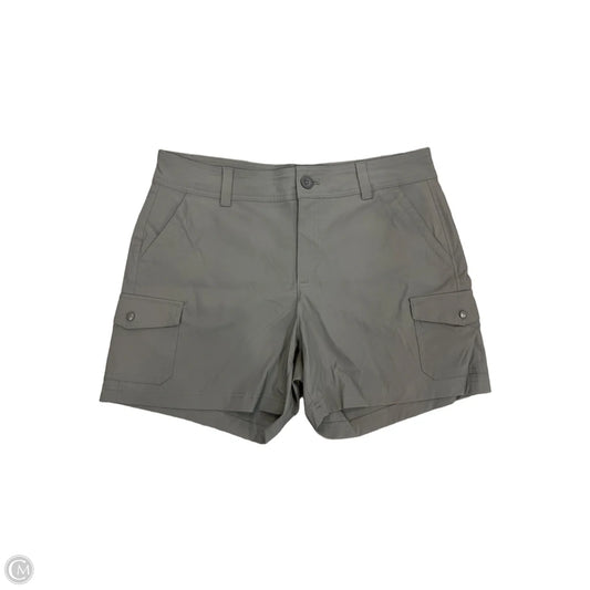 Athletic Shorts By Eddie Bauer In Grey, Size: L