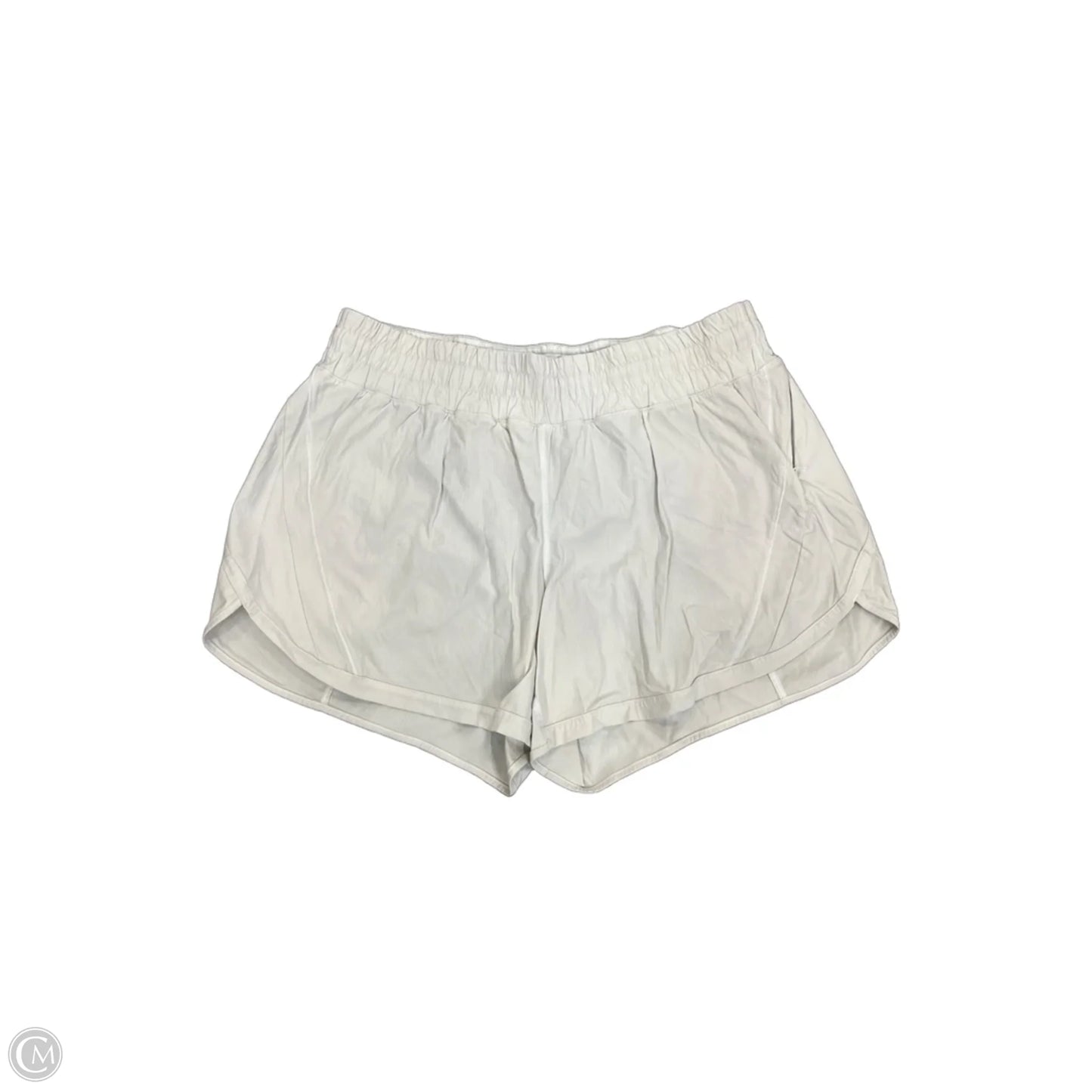 Athletic Shorts By Lululemon In Grey, Size: Xl