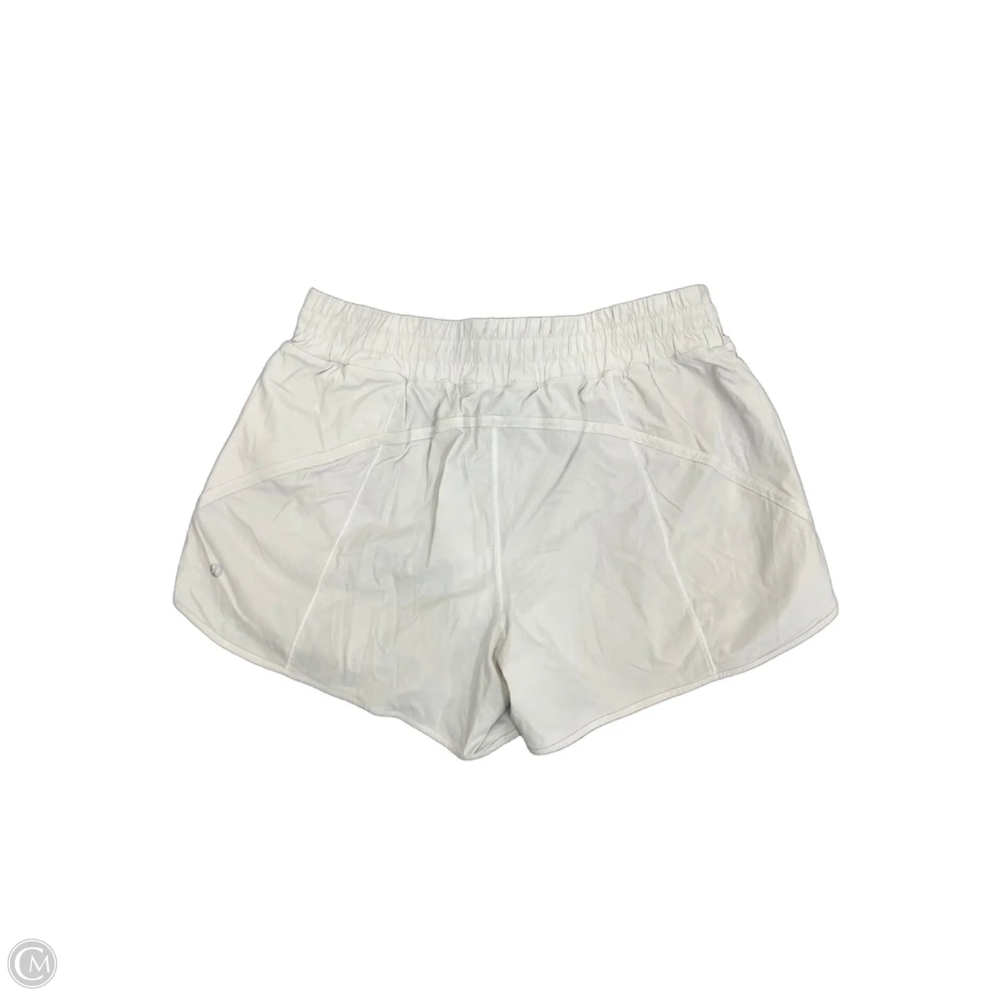 Athletic Shorts By Lululemon In Grey, Size: Xl