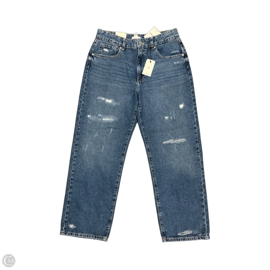 Jeans Boyfriend By Forever 21 In Blue Denim, Size: 10