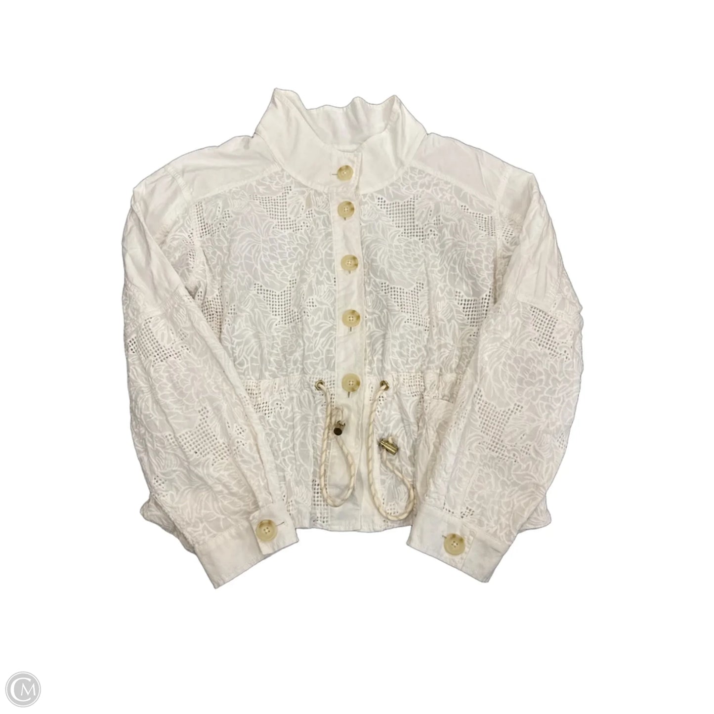 Jacket Other By Anthropologie In White, Size: M