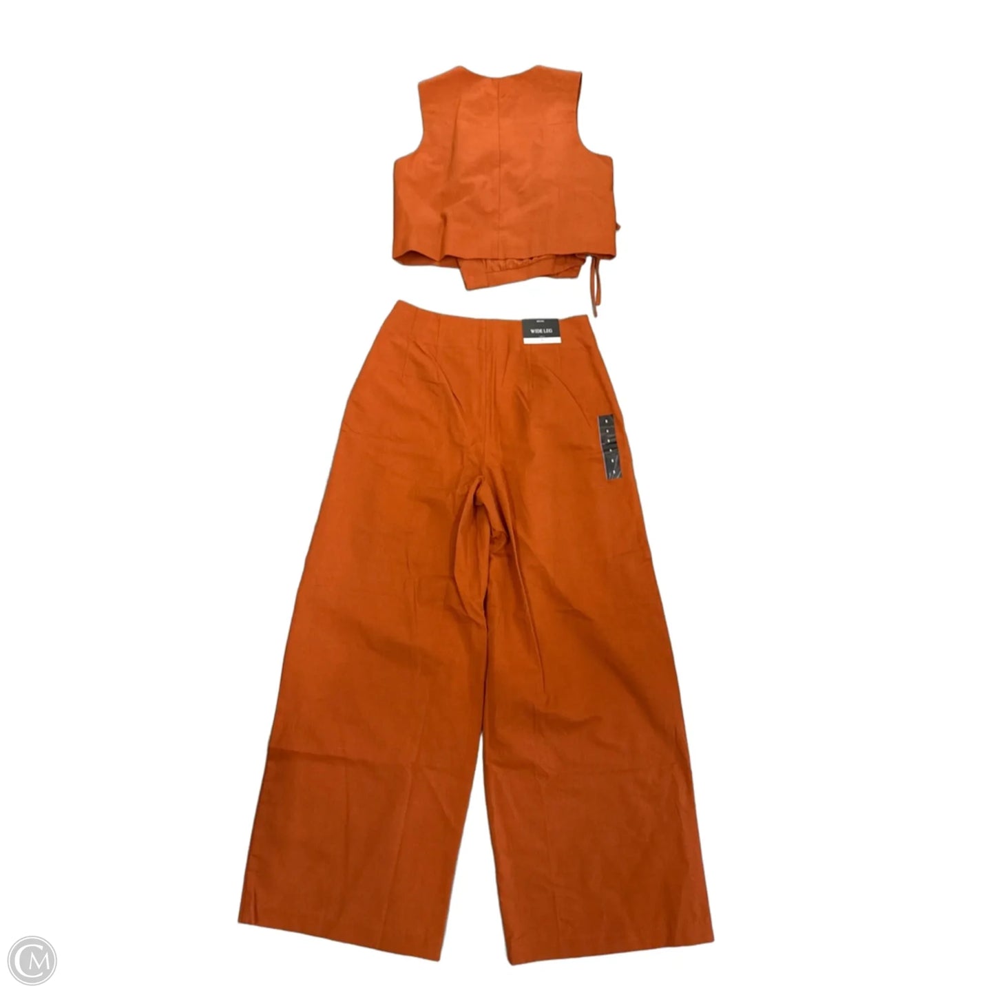 Pants Set 2pc By Future Collective In Orange, Size: M