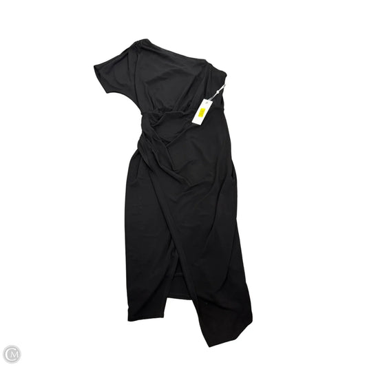 Dress Party Midi By Clothes Mentor In Black, Size: S