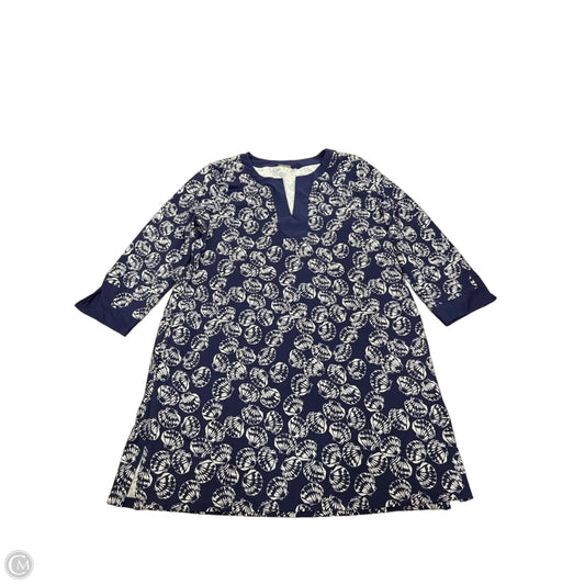 Swimwear Cover-up By Talbots In Navy, Size: Xl