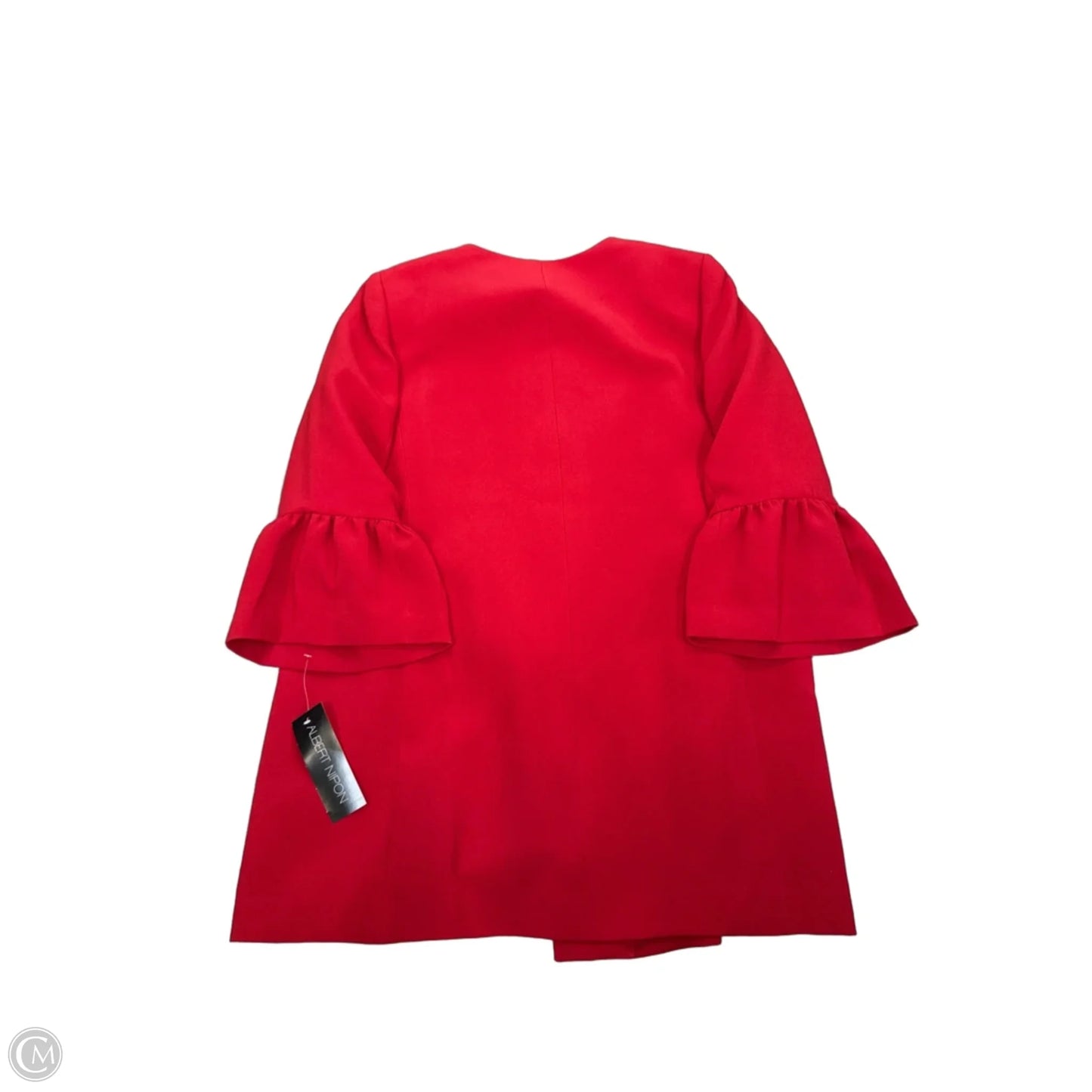 Blazer By Clothes Mentor In Red, Size: Xxl