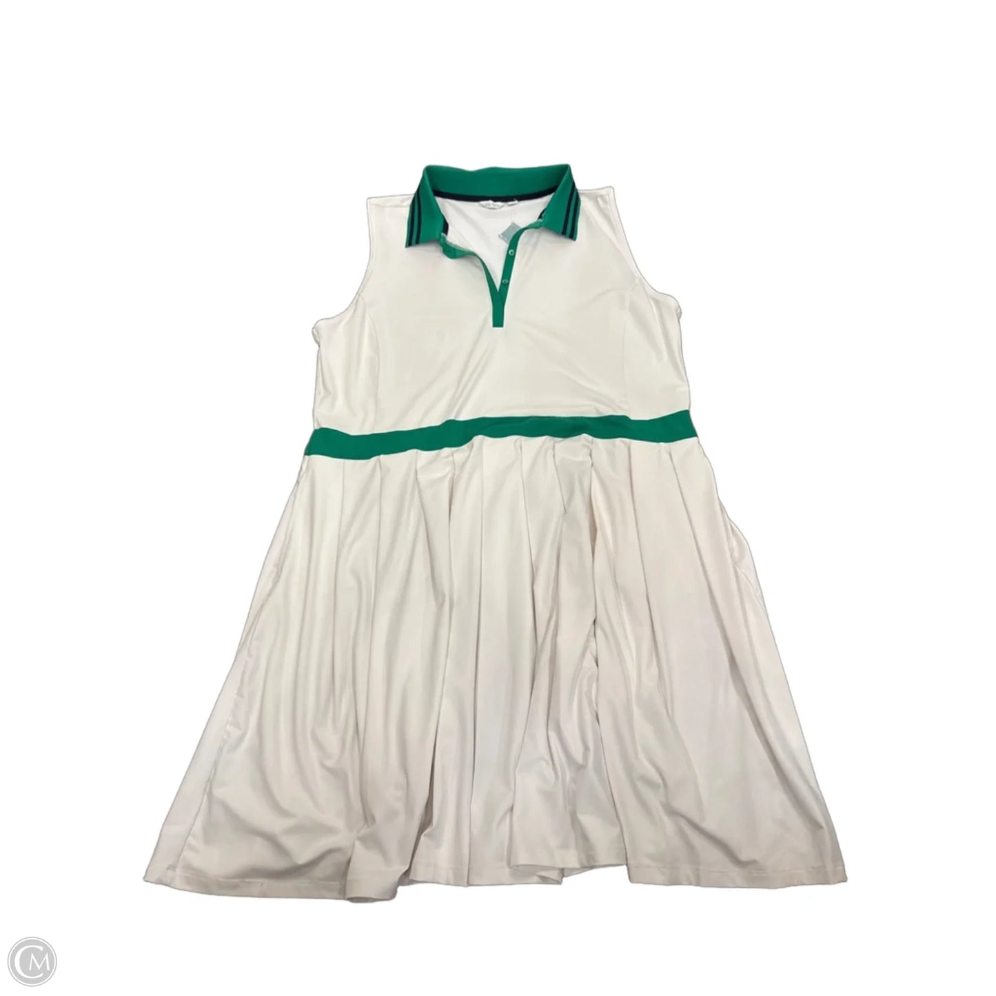 Athletic Dress By Lady Hagen In White, Size: Xxl