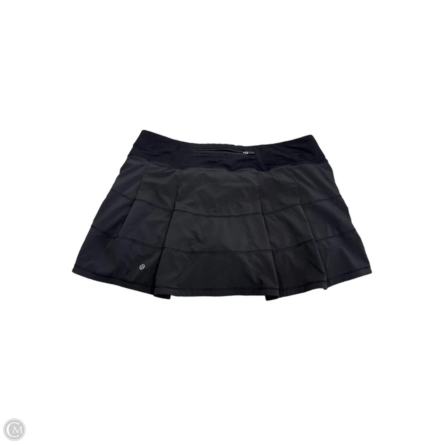 Athletic Skirt By Lululemon In Black, Size: L