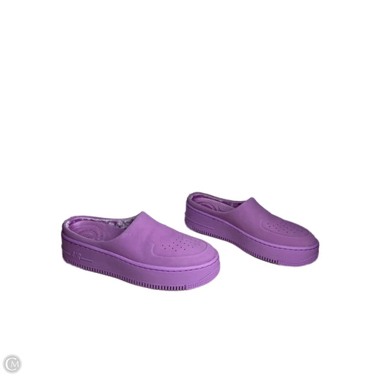Shoes Flats By Nike In Purple, Size: 7