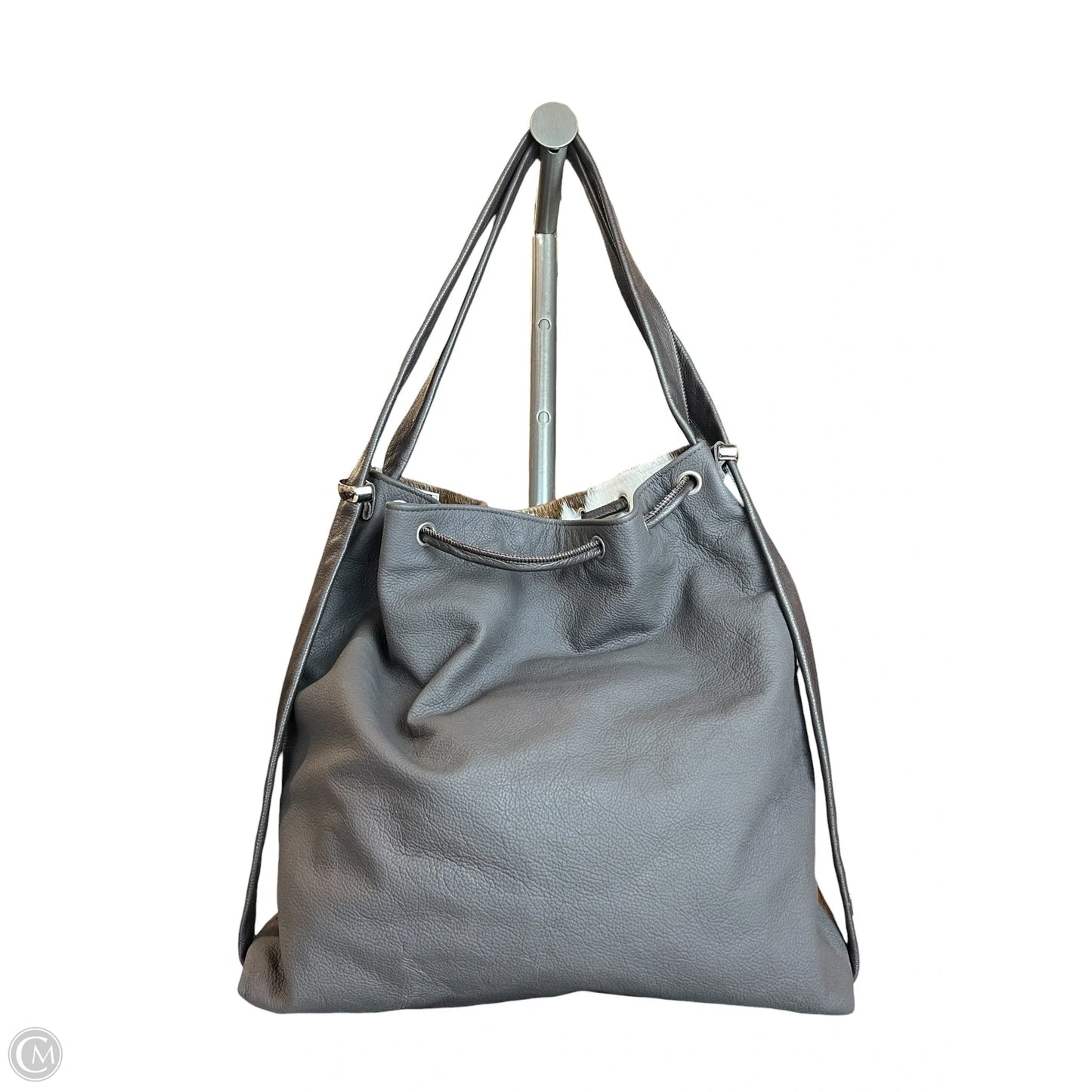 Handbag Leather By Clothes Mentor, Size: Large